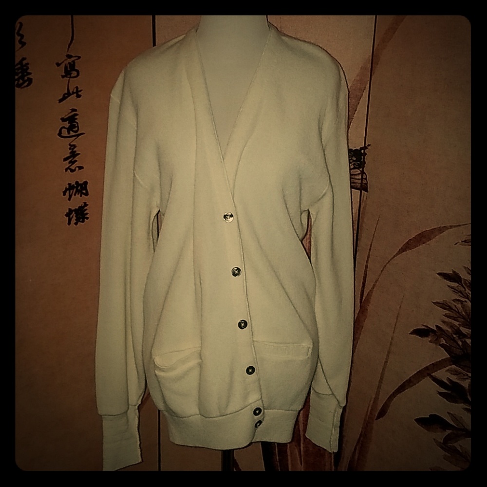 White Cardigan